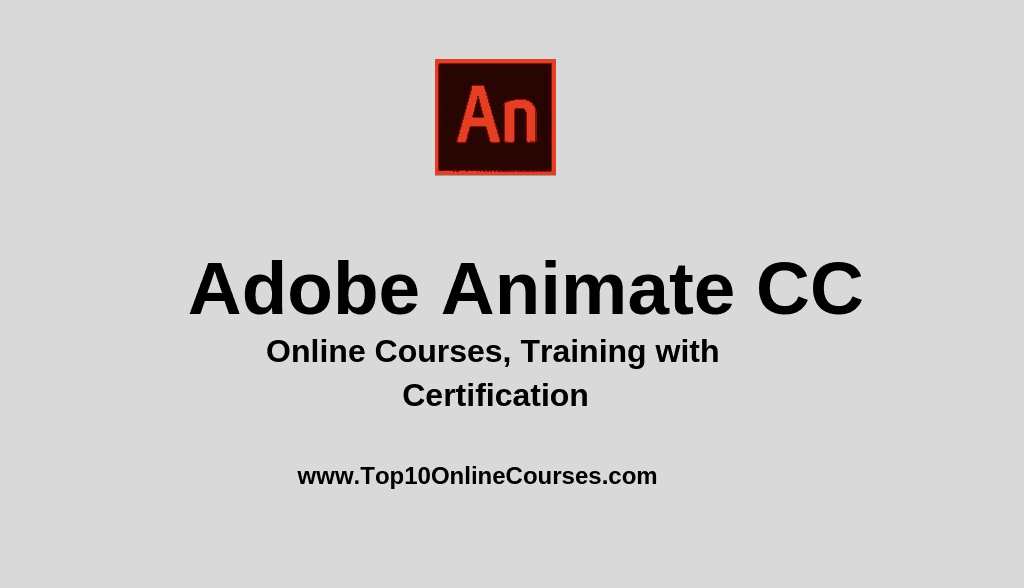 Best Adobe Animate CC Online Courses Training with Certification 2022