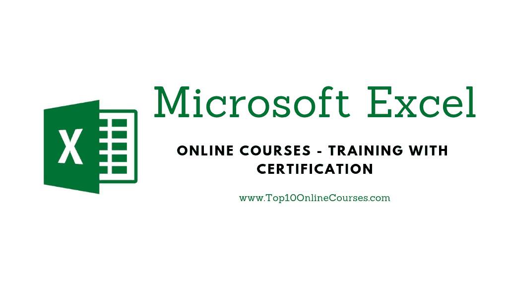 MS Excel Online Courses - Training with Certification