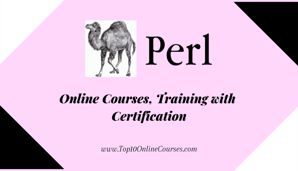 Perl Online Courses, Training with Certification