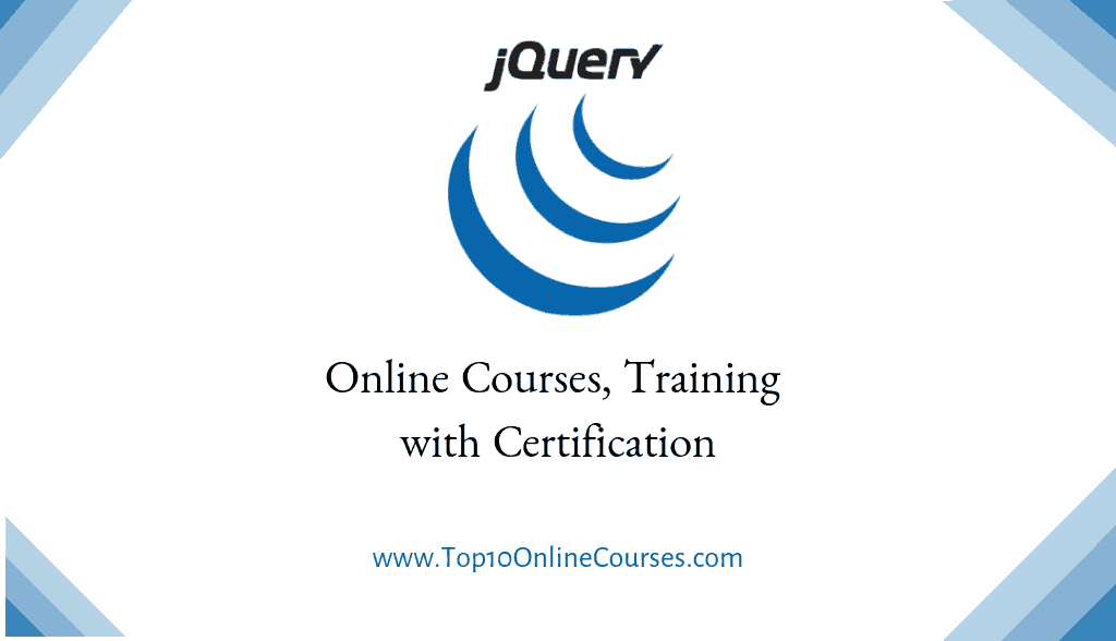 jQuery Online Courses, Training with Certification