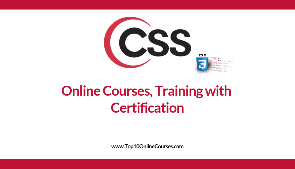 CSS Online Courses, Training with Certification