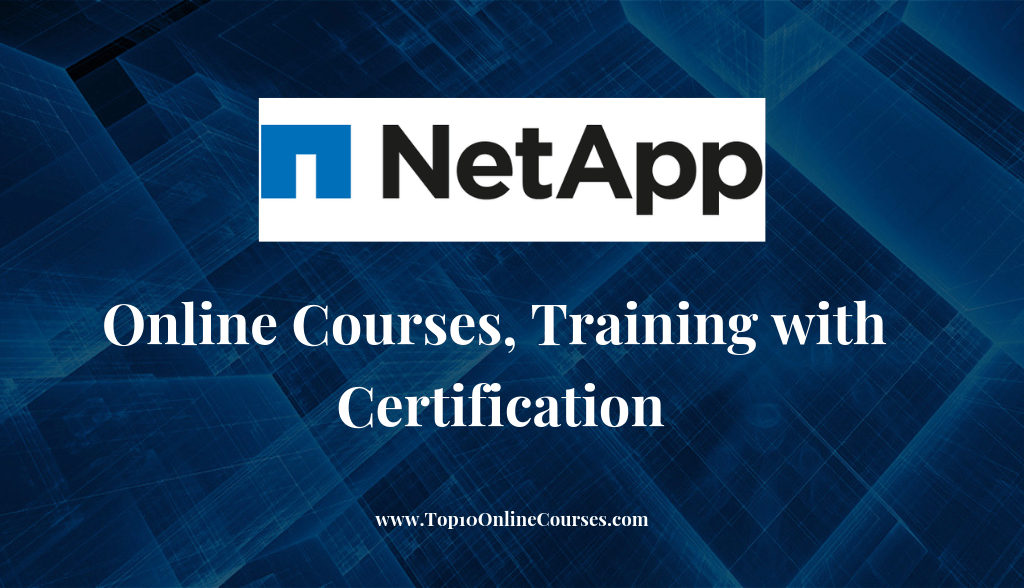 NetApp Online Courses, Training with Certification